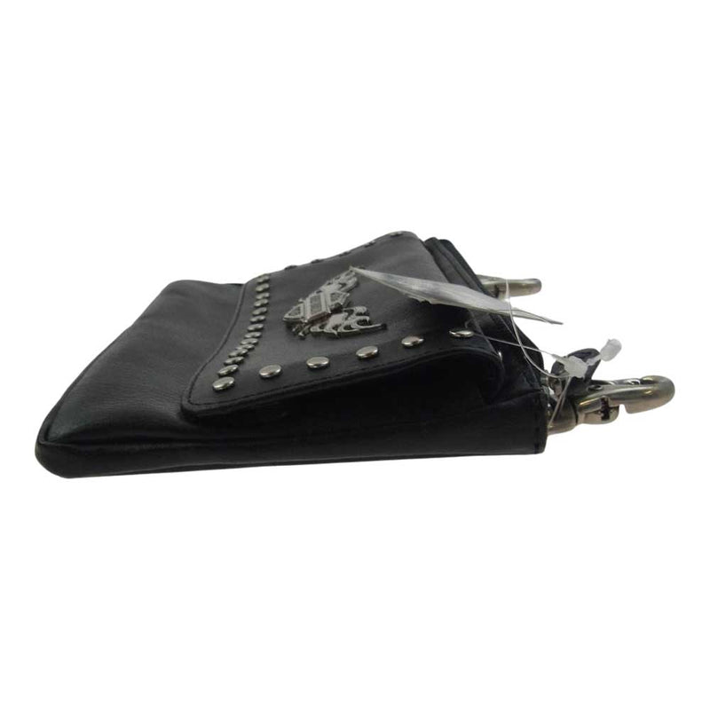 HARLEY DAVIDSON ハーレーダビッドソン 99419-09VW WOMENS LEATHER HIP BAG レディース レザー ヒップ バッグ ブラック系【新古品】【未使用】【中古】