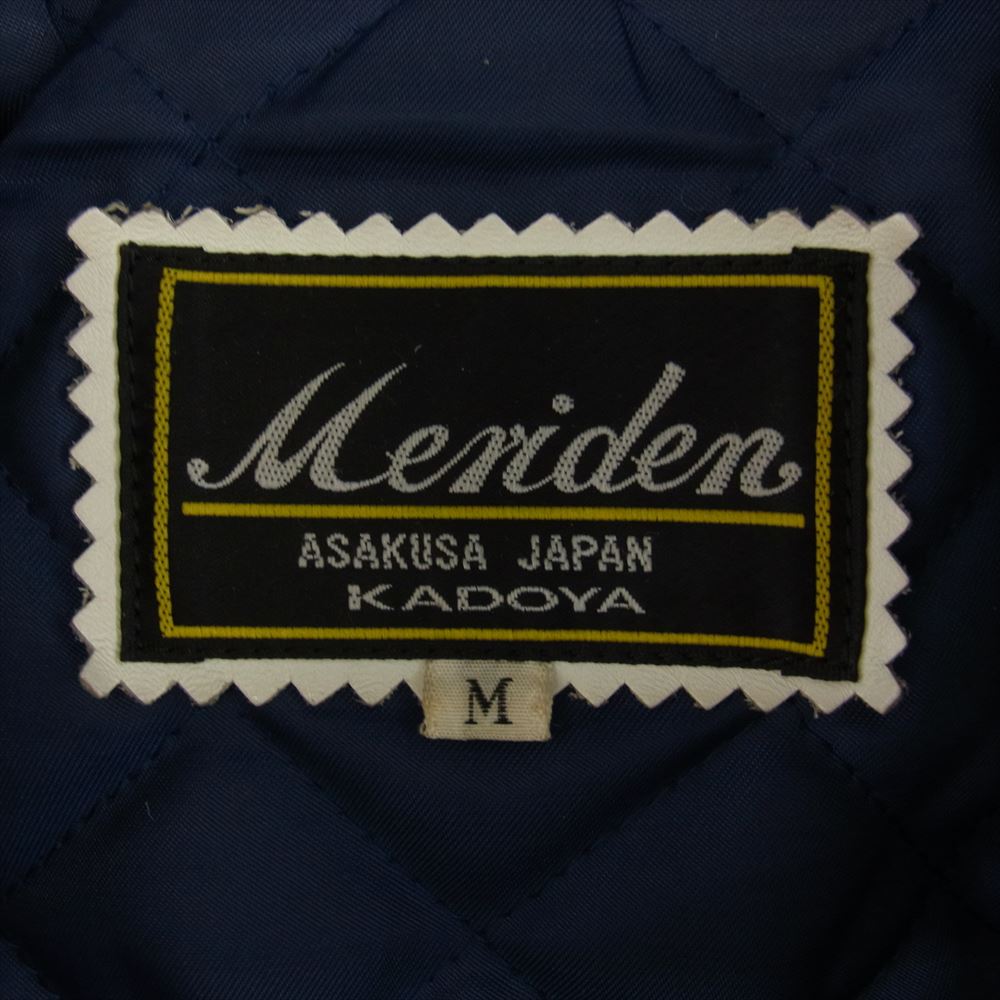 KADOYA カドヤ MERIDEN TROPHY MODEL-0 レザー ライダース ジャケット ブラック系 M【中古】