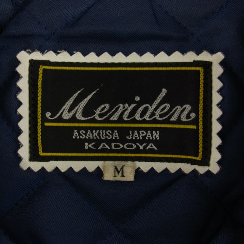 KADOYA カドヤ MERIDEN TROPHY MODEL-0 レザー ライダース ジャケット ブラック系 M【中古】