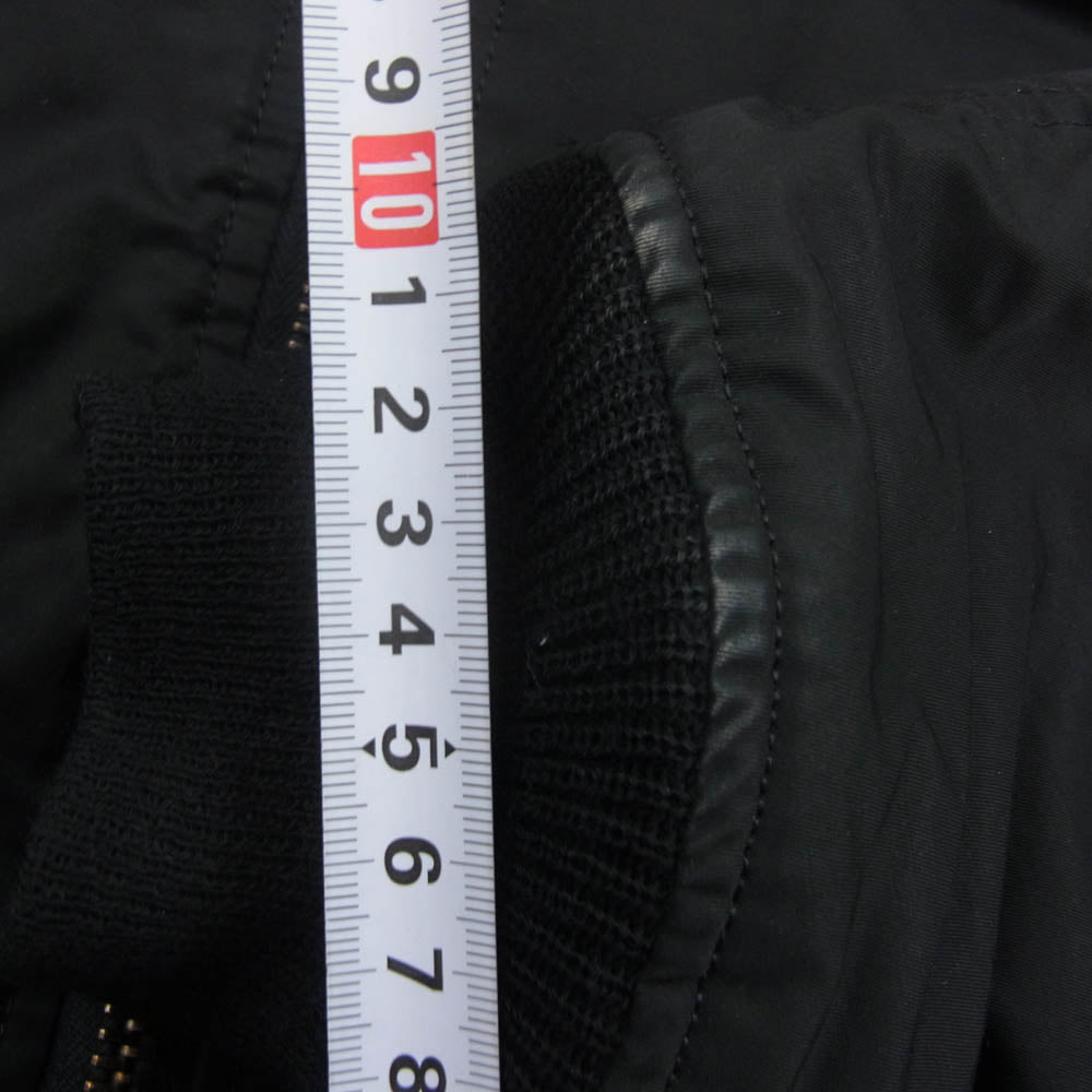 シオタ BZLM-102M スビンコットン ナイロン ツイル MA-1 フライト ジャケット ブラック系 5【中古】