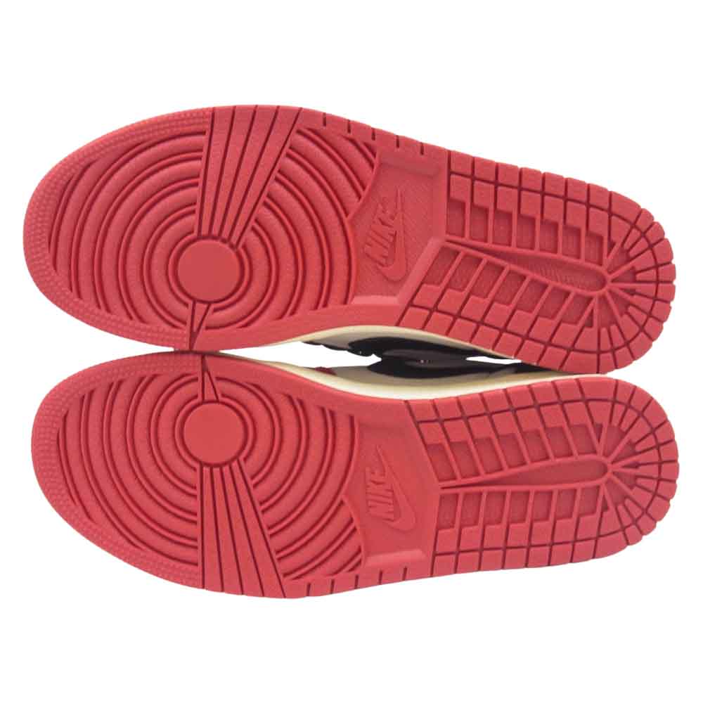 NIKE ナイキ FN0432-100 Trophy Room × Nike Air Jordan 1 Low OG トロフィールーム  エアジョーダン1 ロー OG ローカット スニーカー レッド系 ブラック系 ホワイト系 26.5cm【極上美品】【中古】