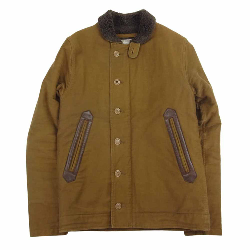 トロフィークロージング N-1 TR.mfg. Jacket デッキジャケット カーキ系 38【中古】