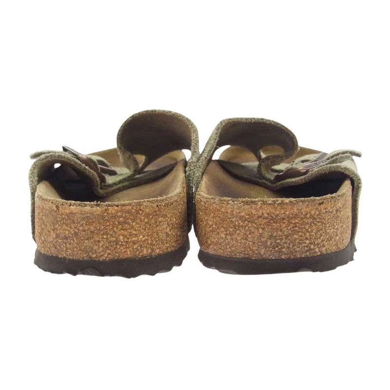 BIRKENSTOCK ビルケンシュトック ZURICH チューリッヒ スエード ダブルモンク サンダル ベージュ系 42【中古】