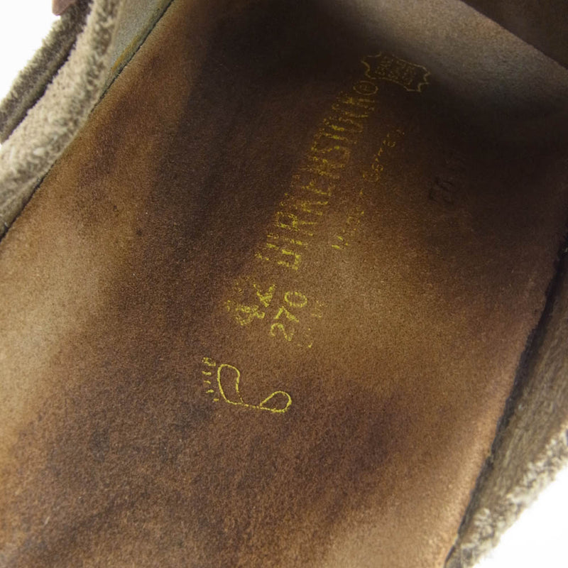 BIRKENSTOCK ビルケンシュトック ZURICH チューリッヒ スエード ダブルモンク サンダル ベージュ系 42【中古】