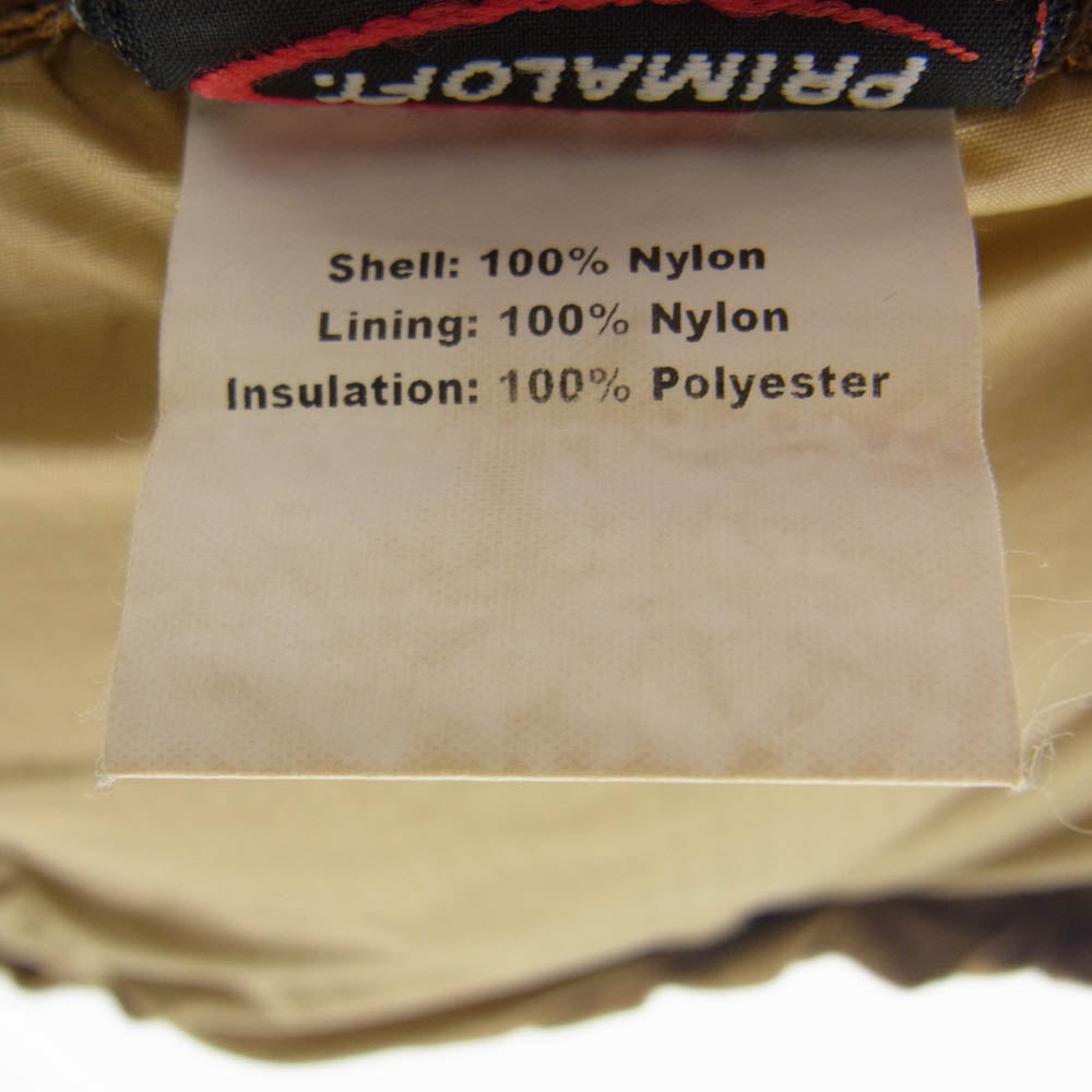 ユーエスアーミー 8415-01-555-1275 WILDTHINGS社製 ワイルドシングス社製 ECWCS エクワックス Level7 レベル7 中綿ジャケット ブラウン系 M【中古】