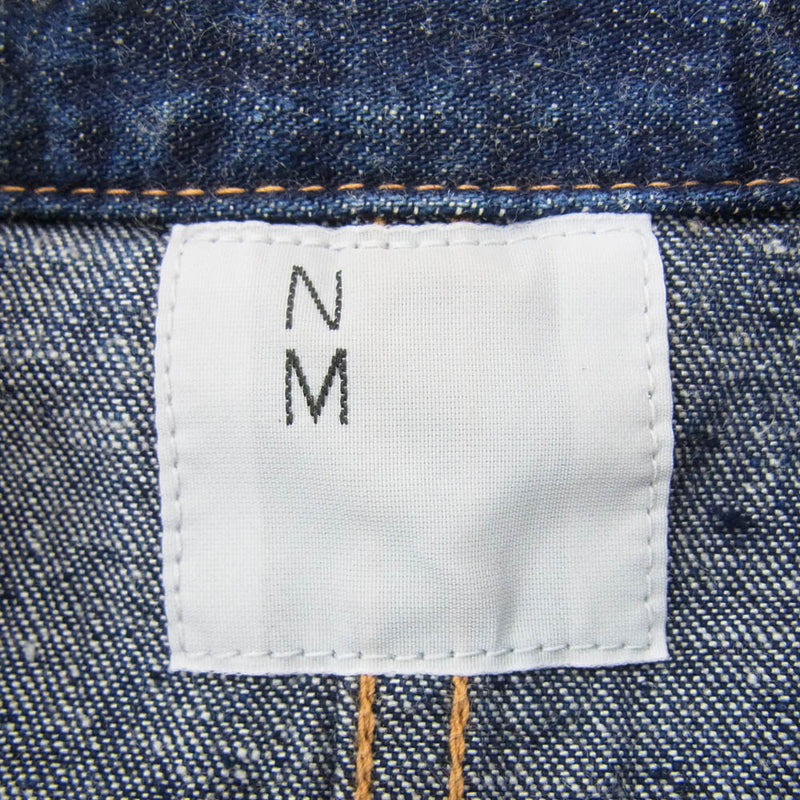 New Manual ニューマニュアル #005 LV DENIM WESTERN SHIRTS ONE-WASHED ウエスタン デニム 長袖 シャツ インディゴブルー系 15 1/2【中古】