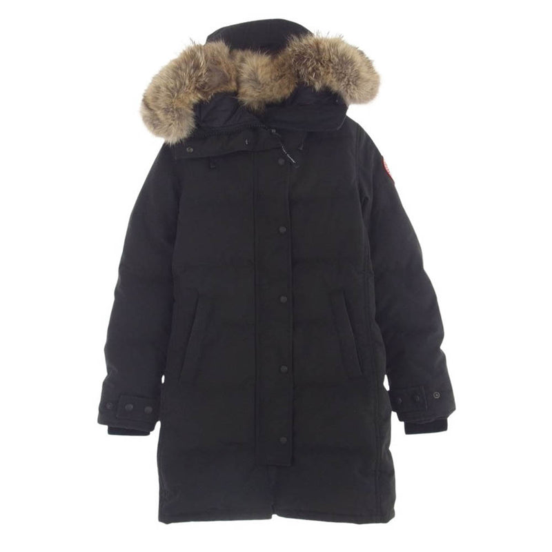 CANADA GOOSE カナダグース 2302JL 国内正規品 サザビーリーグ Mackenzie Parka Heritage マッケンジー パーカ ダウン ジャケット コート ブラック系 SP 165/88A【中古】