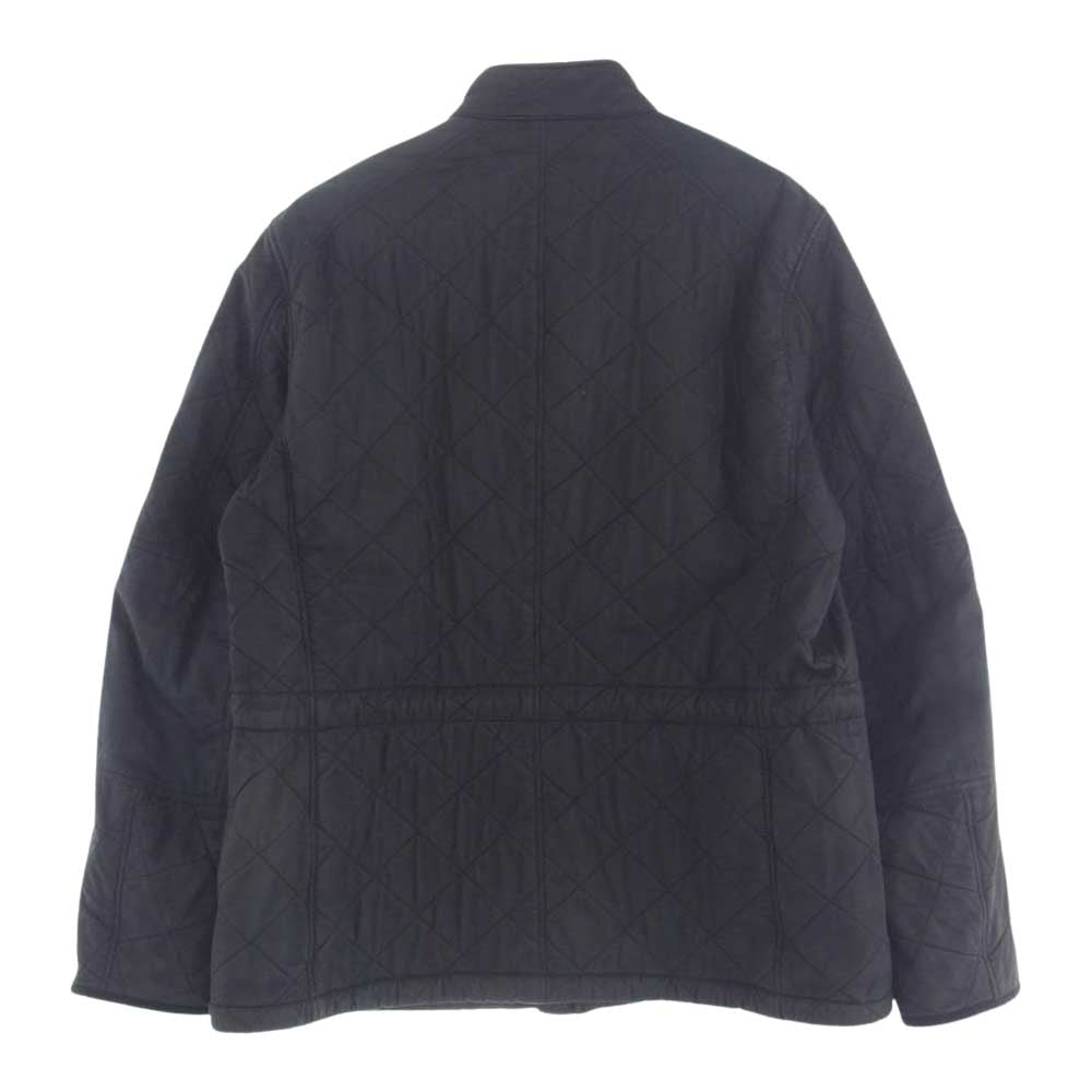 Barbour バブアー 3ワラント 黒タグ キルティング スタンドカラー 襟