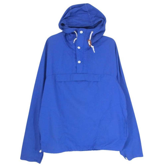 バテンウェア USA製 PACKABLE ANORAK パッカブル アノラック パーカー ブルー系 S【中古】