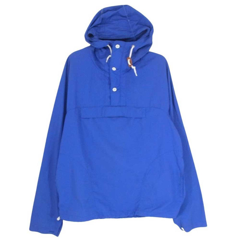 バテンウェア USA製 PACKABLE ANORAK パッカブル アノラック パーカー ブルー系 S【中古】