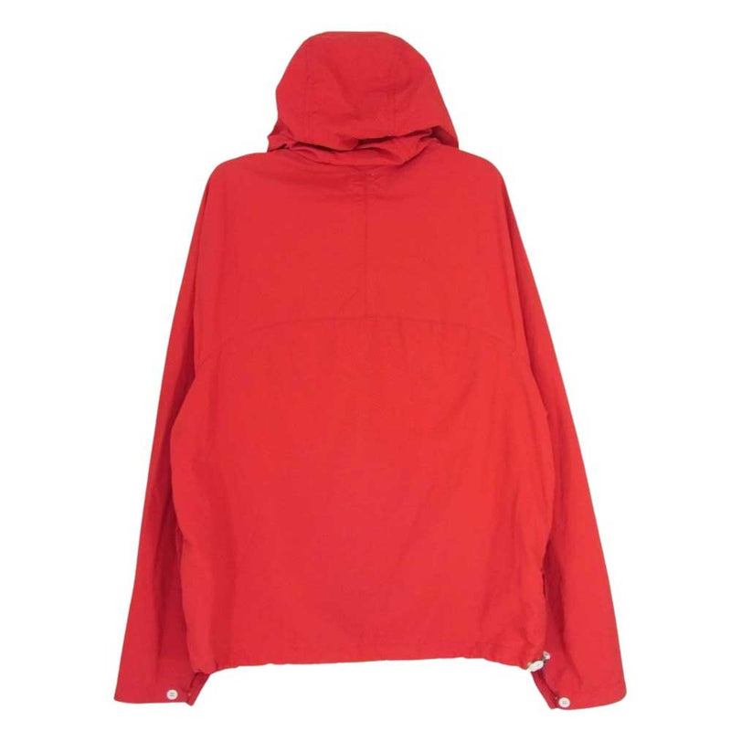 バテンウェア USA製 PACKABLE ANORAK パッカブル アノラック パーカー レッド系 S【中古】