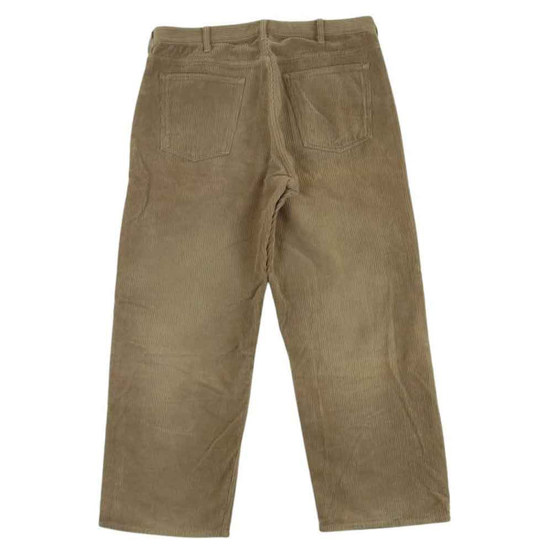 AURALEE オーラリー A9AP03FN WASHED CORDUROY 5P PANTS ウォッシュド コーデュロイ パンツ ライトブラウン系 4【中古】