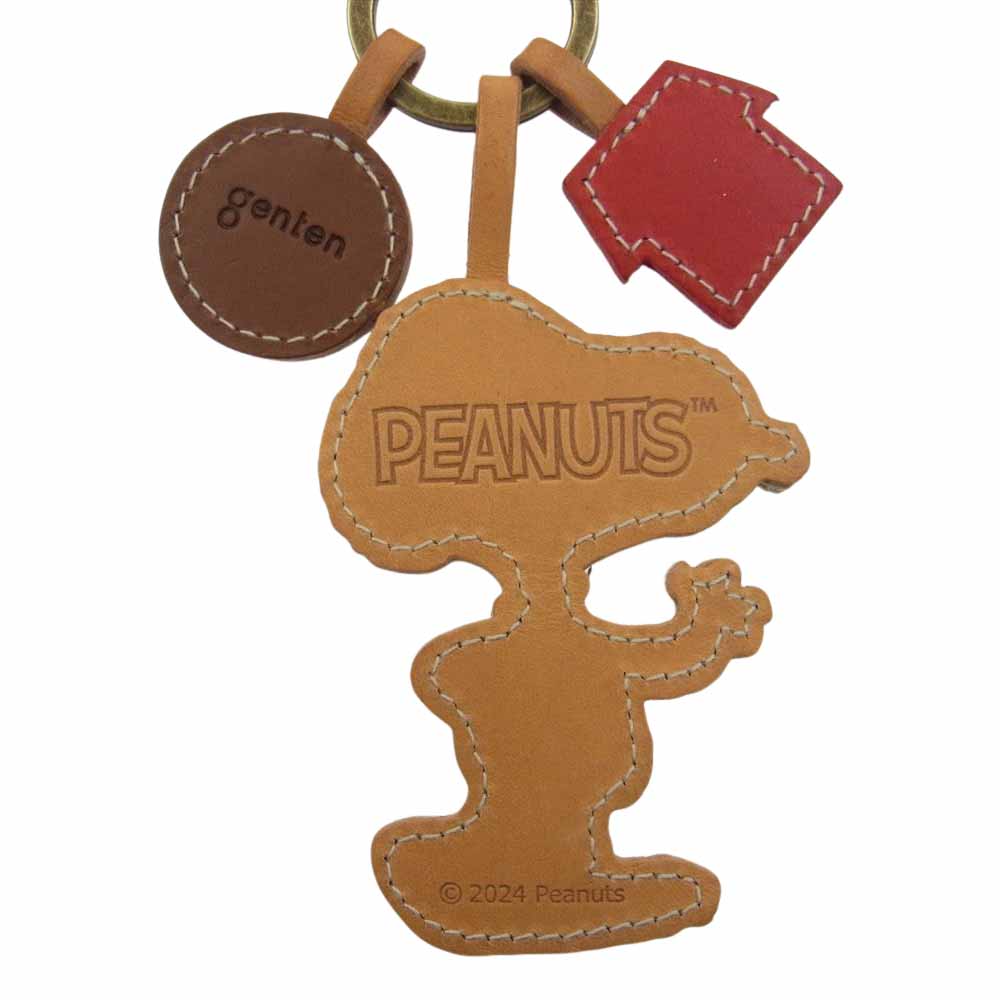 genten ゲンテン 46107-07 2024年購入時証明書付属 PEANUT スヌーピー ダンス チャーム【新古品】【未使用】【中古】
