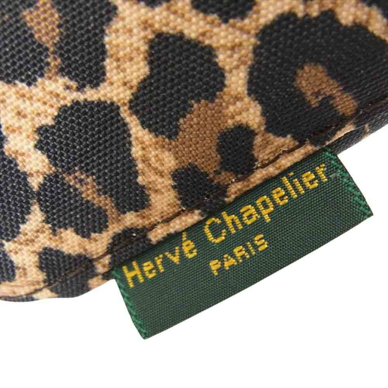 Herve Chapelier エルベ・シャプリエ 2884F 2024年購入時証明書付属 パンサートープ ショルダーバッグ サコッシュ ブラウン系【新古品】【未使用】【中古】