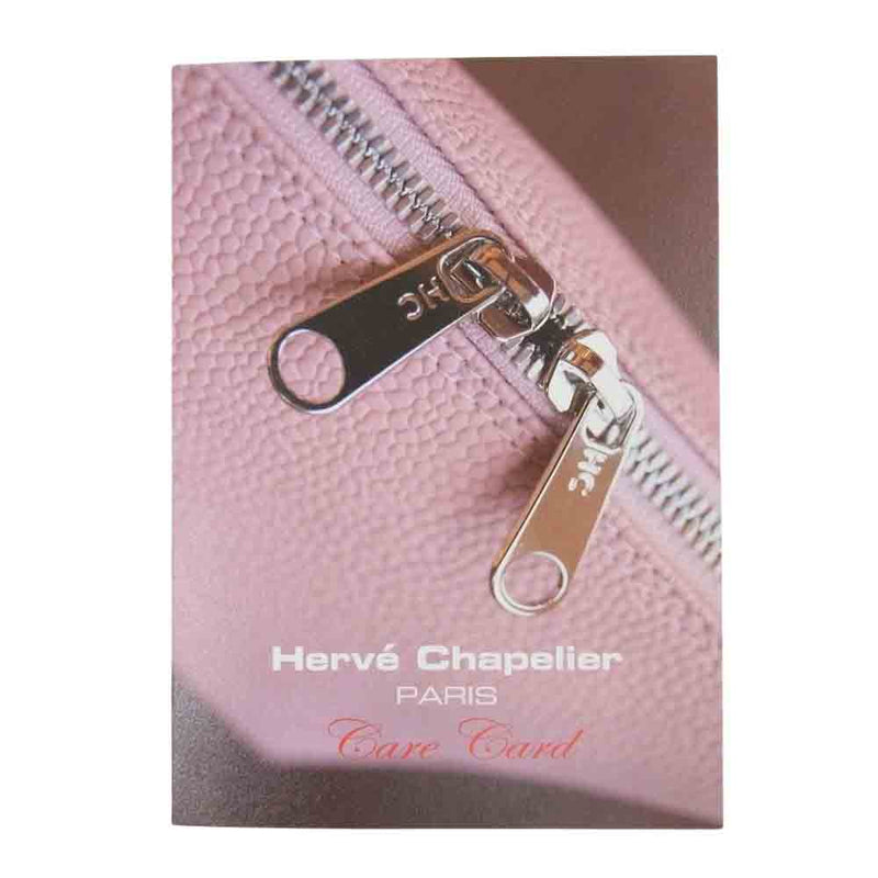 Herve Chapelier エルベ・シャプリエ 2884F 2024年購入時証明書付属 パンサートープ ショルダーバッグ サコッシュ ブラウン系【新古品】【未使用】【中古】