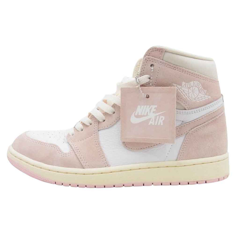 NIKE ナイキ FD2596-600 Women's Air Jordan 1 Retro High OG Washed Pink ウィメンズ エアジョーダン1 レトロ ハイ OG ウォッシュドピンク スニーカー ピンク系 ホワイト系 27.5cm【中古】