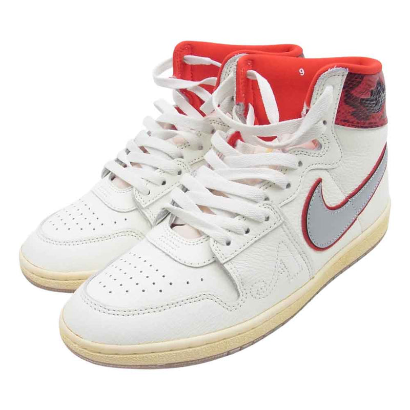 NIKE ナイキ FN8675-100 × Awake NY アウェイクニューヨーク Jordan Air Ship SP University Red ジョーダン エアシップ SP ユニバーシティレッド スニーカー ホワイト系 レッド系 27cm【中古】