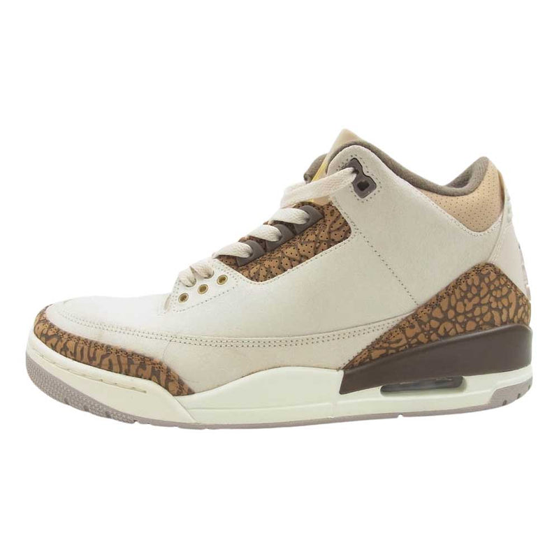 NIKE ナイキ CT8532-102 Air Jordan 3 Retro Orewood Brown エアジョーダン3 レトロ オールウッドブラウン スニーカー ベージュ系 ブラウン系 27.5cm【中古】