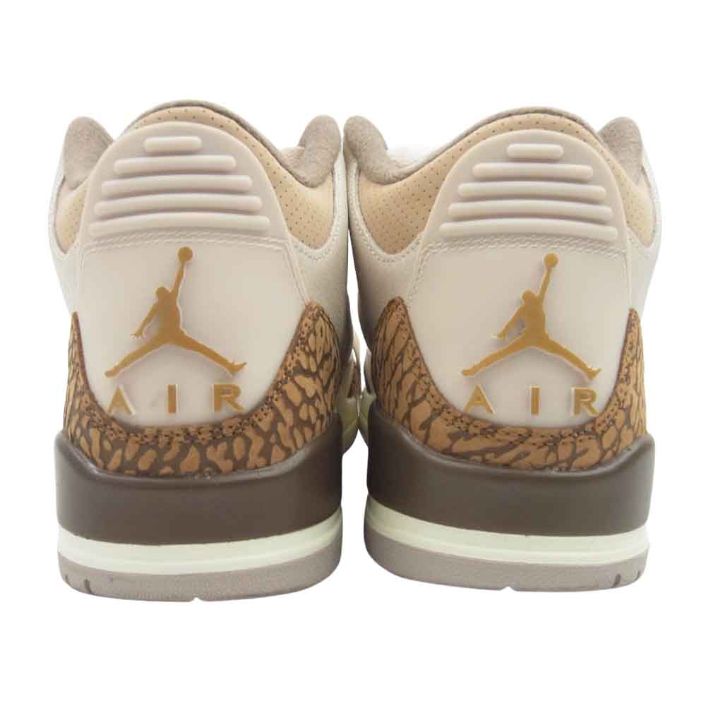 NIKE ナイキ CT8532-102 Air Jordan 3 Retro Orewood Brown エアジョーダン3 レトロ オールウッドブラウン スニーカー ベージュ系 ブラウン系 27.5cm【中古】