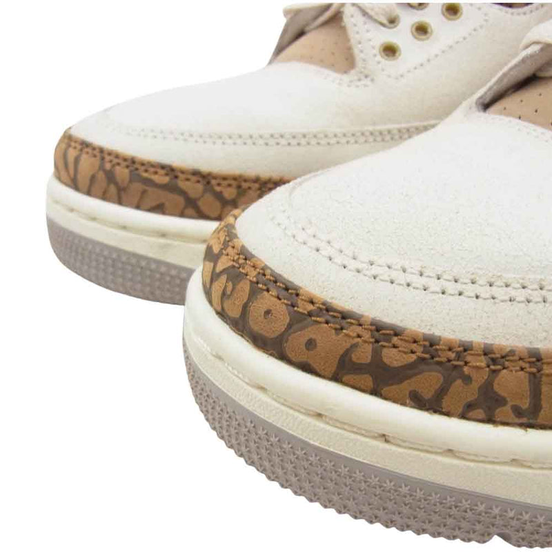 NIKE ナイキ CT8532-102 Air Jordan 3 Retro Orewood Brown エアジョーダン3 レトロ オールウッドブラウン スニーカー ベージュ系 ブラウン系 27.5cm【中古】