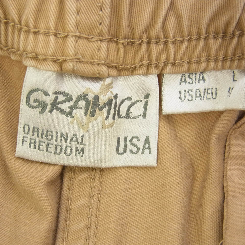 Gramicci グラミチ 0816-FDJ NN-PANTS ニューナローパンツ ベージュ系 L【中古】