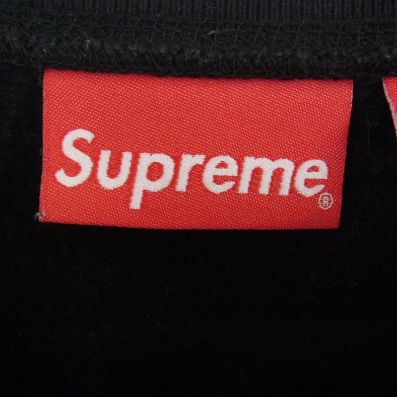 Supreme シュプリーム 18aw Box Logo Crewneck Sweatshirt ボックスロゴ クルーネック スウェット ブラック系 S【中古】