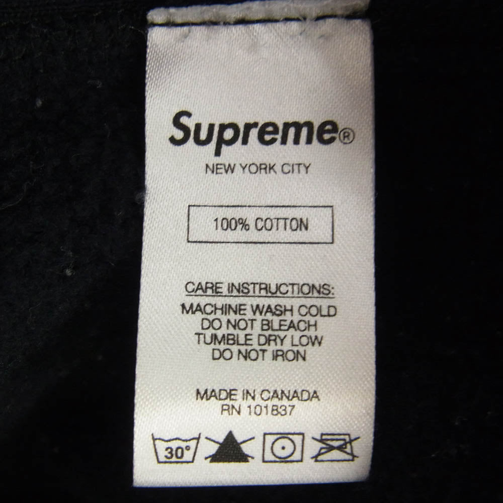 Supreme シュプリーム 18aw Box Logo Crewneck Sweatshirt ボックスロゴ クルーネック スウェット ブラック系 S【中古】