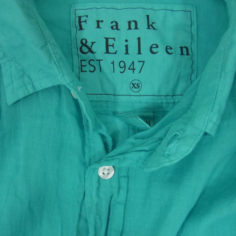 Frank&Eileen フランクアンドアイリーン LUKE ルーク 長袖 シャツ ブルー系 ブルー系 XS【中古】