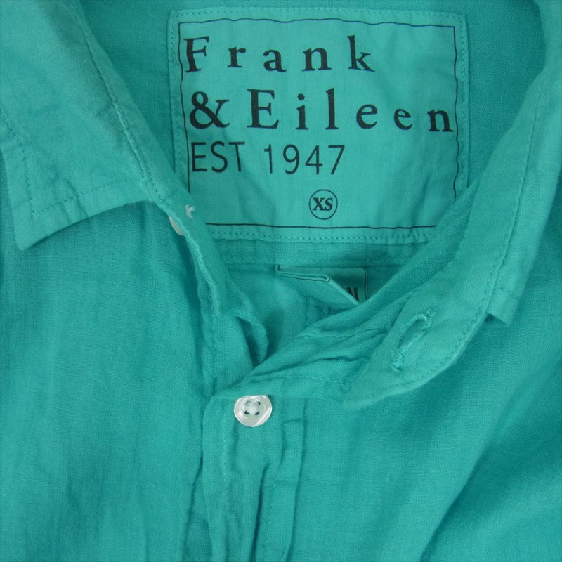 Frank&Eileen フランクアンドアイリーン LUKE ルーク 長袖 シャツ ブルー系 ブルー系 XS【中古】