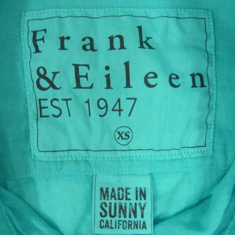 Frank&Eileen フランクアンドアイリーン LUKE ルーク 長袖 シャツ ブルー系 ブルー系 XS【中古】