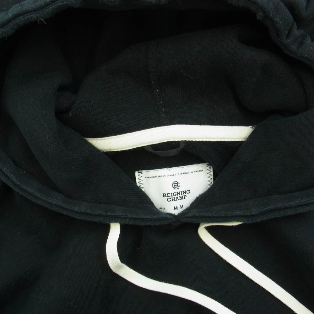 REIGNING CHAMP レイニングチャンプ プルオーバー スウェット パーカー ブラック系 M【中古】