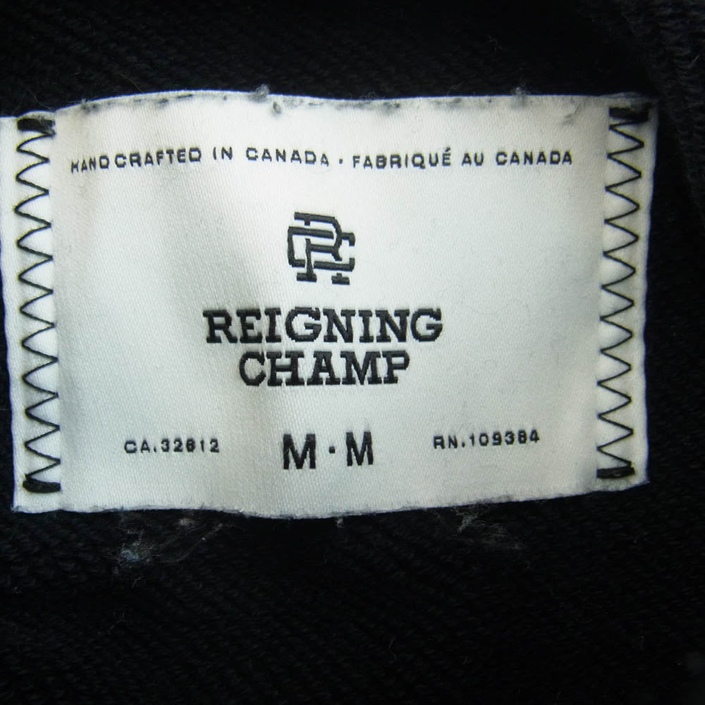 REIGNING CHAMP レイニングチャンプ プルオーバー スウェット パーカー ブラック系 M【中古】