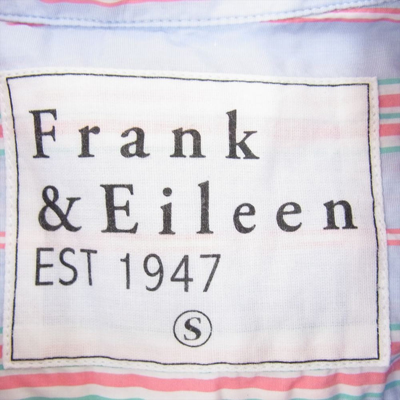 Frank&Eileen フランクアンドアイリーン FINBAR ストライプ 長袖 シャツ S【中古】