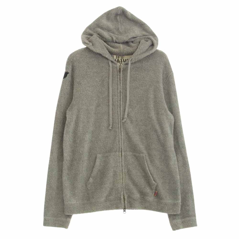 フリーシティ PILE FULL ZIP PARKA パイル ジップ パーカー グレー系 2【中古】