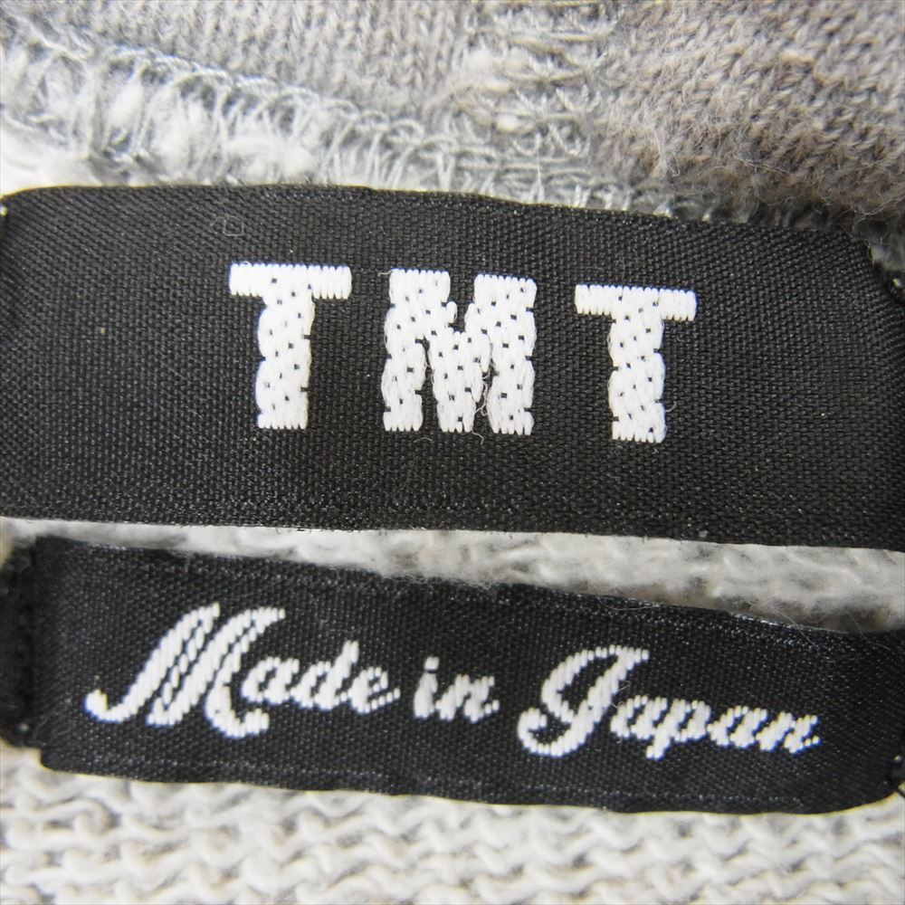 TMT ティーエムティー TSW-F18PN01 × PEANUTS VINTAGE FRENCH TERRY HOODIE スヌーピー パーカー グレー系 L【中古】