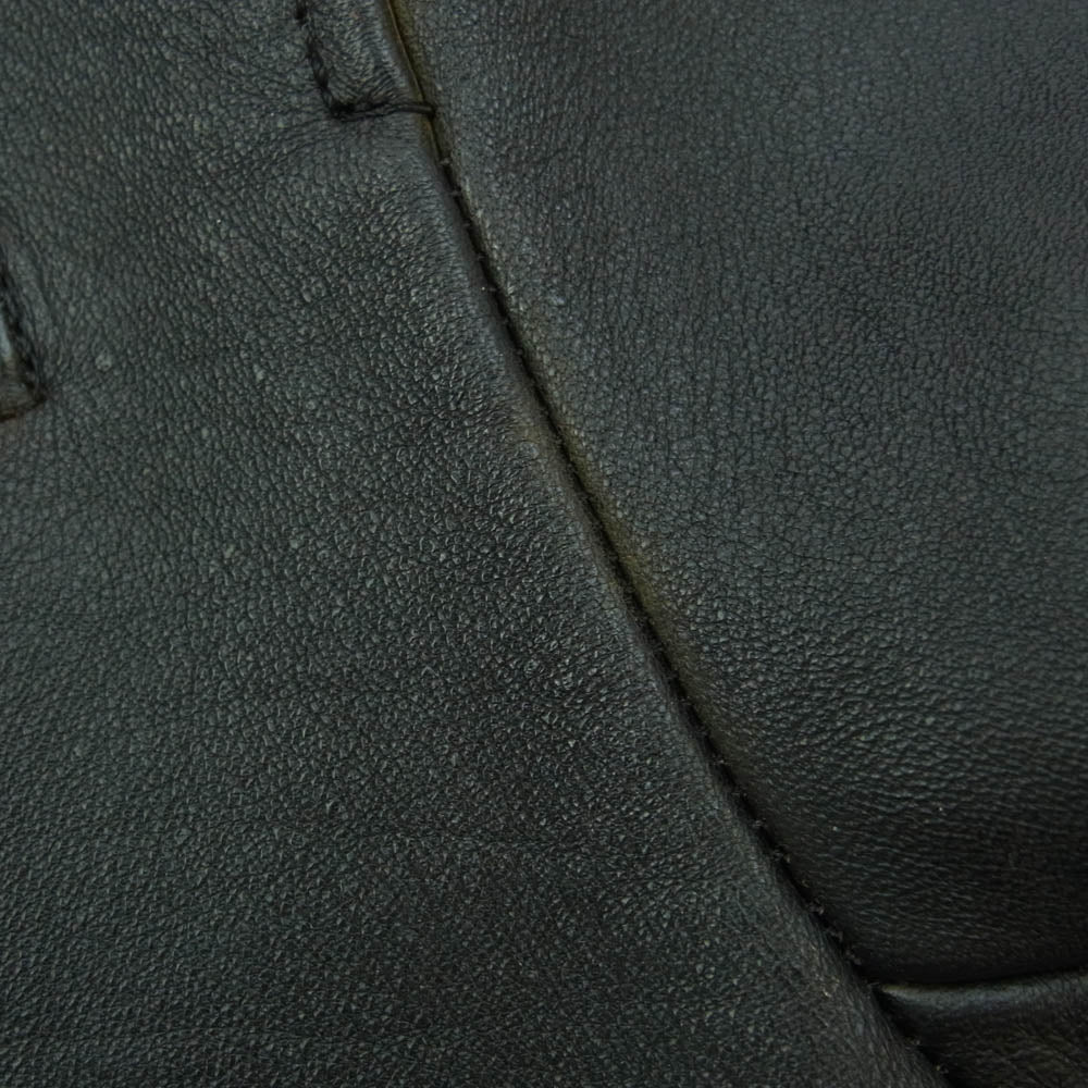 TMT ティーエムティー TJK-F1401 ホースレザーシングルライダースジャケット ブラック系 M【中古】