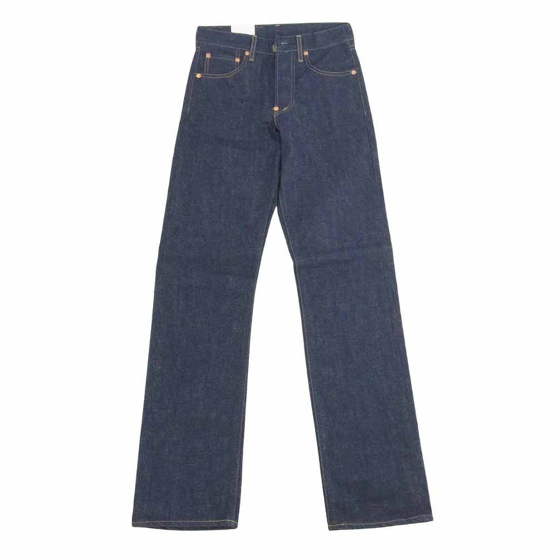 Levi's リーバイス 701SXX OR 1930年 モデル BIG E シンチバック インディゴ デニム パンツ 赤耳 日本製 箱付き インディゴブルー系 W27 L33【極上美品】【中古】