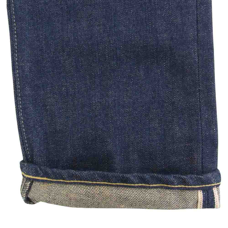 Levi's リーバイス 701SXX OR 1930年 モデル BIG E シンチバック インディゴ デニム パンツ 赤耳 日本製 箱付き インディゴブルー系 W27 L33【極上美品】【中古】