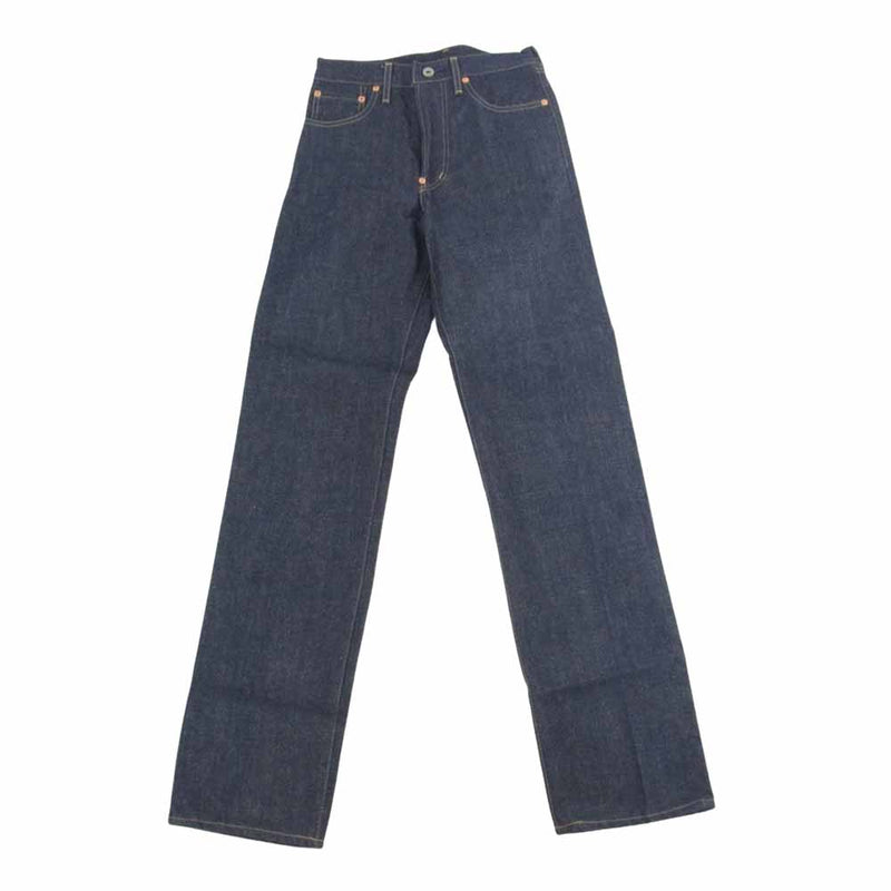 Levi's リーバイス 701SXX OR 1930年 モデル BIG E シンチバック インディゴ デニム パンツ 赤耳 日本製 箱付き インディゴブルー系 W28 L33【極上美品】【中古】