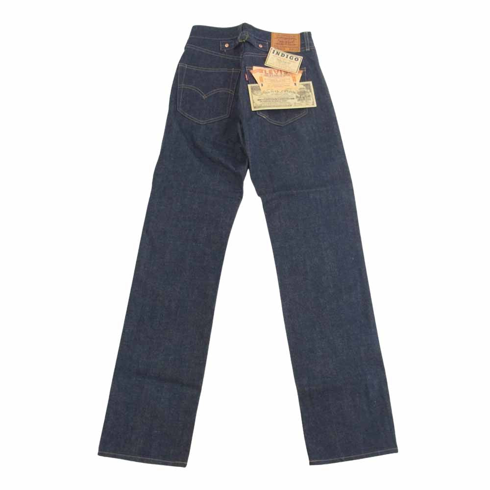 Levi's リーバイス 701SXX OR 1930年 モデル BIG E シンチバック インディゴ デニム パンツ 赤耳 日本製 箱付き インディゴブルー系 W28 L33【極上美品】【中古】