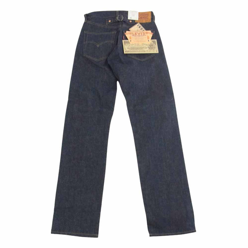 Levi's リーバイス 701SXX OR 1930年 モデル BIG E シンチバック インディゴ デニム パンツ 赤耳 日本製 箱付き インディゴブルー系 W28 L33【極上美品】【中古】