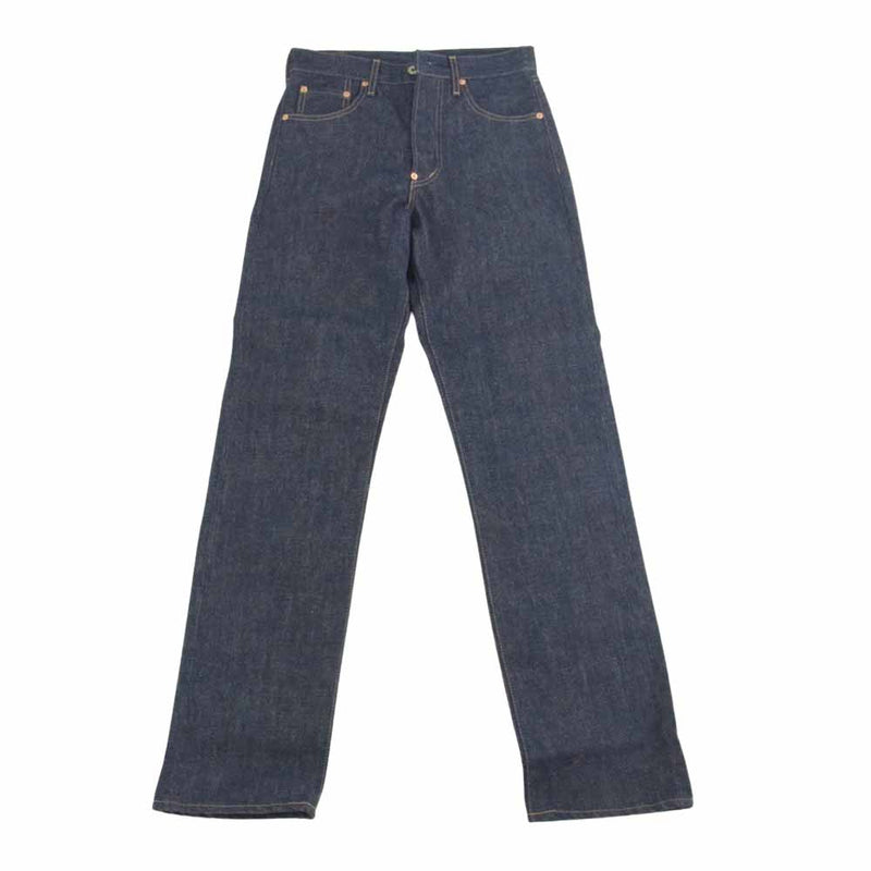 Levi's リーバイス 701SXX OR 1930年 モデル BIG E シンチバック インディゴ デニム パンツ 赤耳 日本製 箱付き インディゴブルー系 W29 L33【極上美品】【中古】