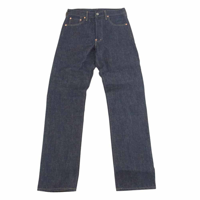 Levi's リーバイス 701SXX OR 1930年 モデル BIG E シンチバック インディゴ デニム パンツ 赤耳 日本製 箱付き インディゴブルー系 W30 L33【極上美品】【中古】