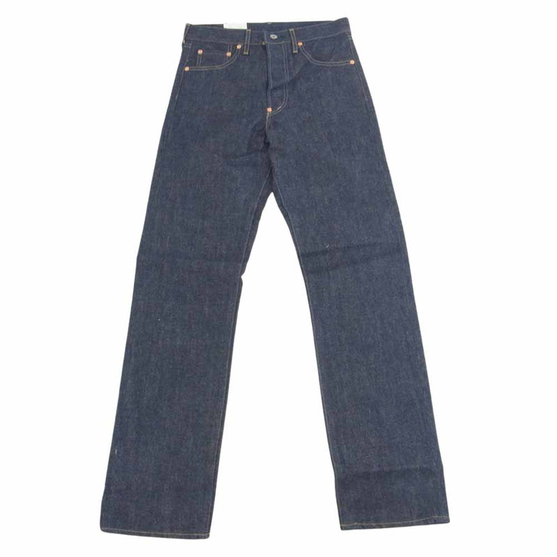 Levi's リーバイス 701SXX OR 1930年 モデル BIG E シンチバック インディゴ デニム パンツ 赤耳 日本製 箱付き インディゴブルー系 W30 L33【極上美品】【中古】