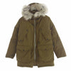 WOOLRICH ウールリッチ WJOU0069 WP LIGHT DOWN MIDDLE PARKA ウォーター プルー フライト ダウン ミドル パーカ ジャケット カーキ系 XS【美品】【中古】