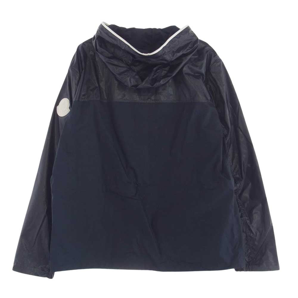 MONCLER モンクレール H10911A00081 Vaugirard Logo Hooded Jacket ナイロン ジャケット ネイビー系 3【中古】