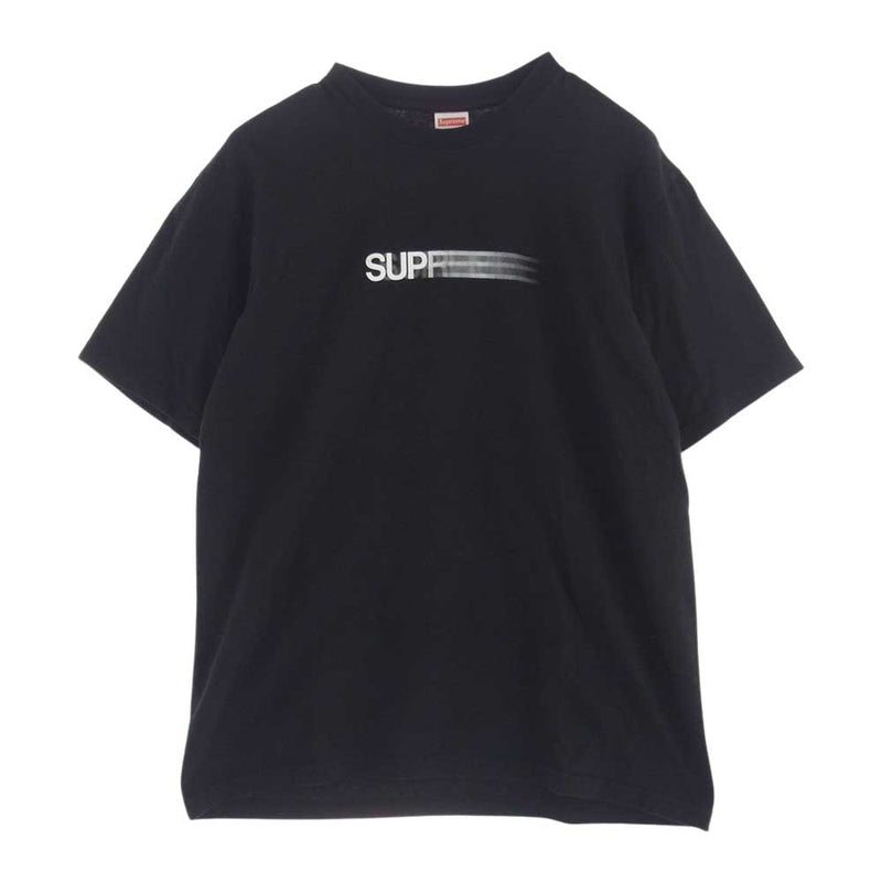 Supreme シュプリーム 23SS Motion Logo Tee モーション ロゴ 半袖 Tシャツ ブラック系 M【中古】