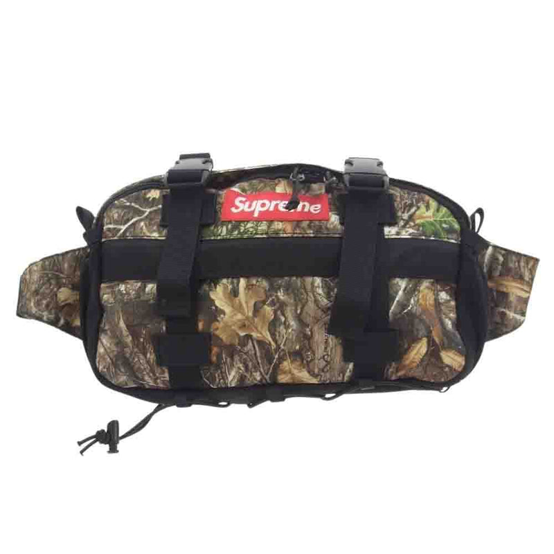 Supreme シュプリーム 19AW waist bag real tree camo ツリー カモ  ウエスト バッグ マルチカラー系【中古】