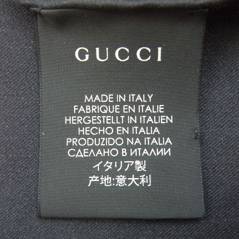 GUCCI グッチ シルク100% 花 花柄 フラワー 総柄 スカーフ マルチカラー系【中古】