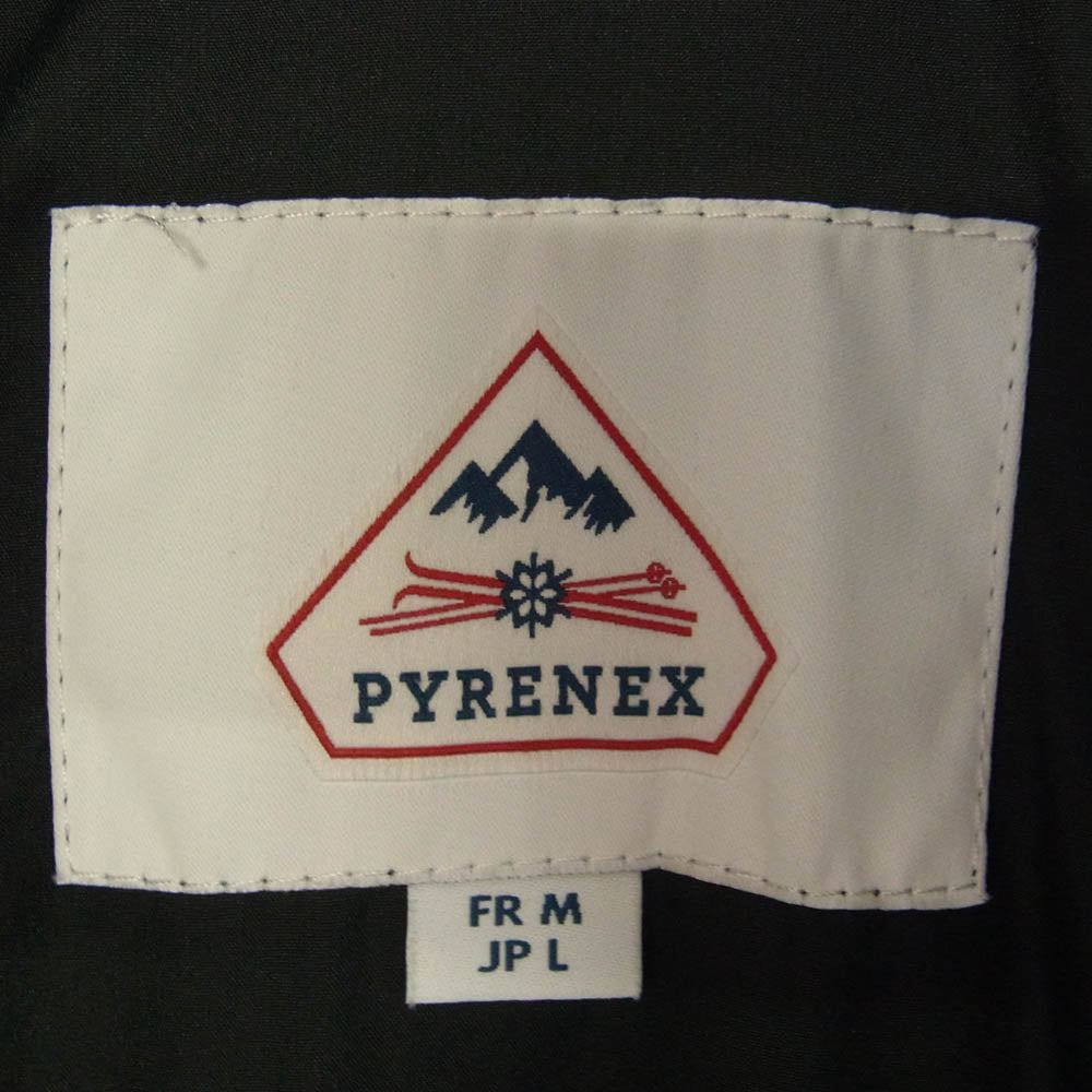 Pyrenex ピレネックス HMO068 グリフィンインターネショナル BLOW UA Taffeta 3L ブロウ ダウンコート ブラック  M ブラック系 L【中古】